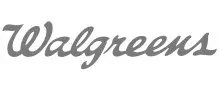 Walgreens logo grayscale