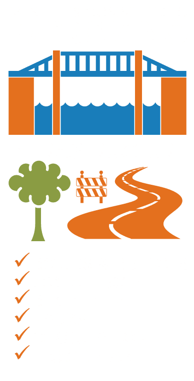 Improving Infrastructure Infographic