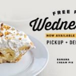 Coco's Bakery Free Pie Wednesday